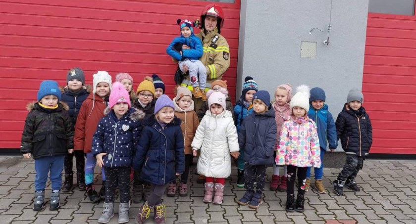 Przedszkolaki z wizytą w sali edukacyjnej Ognik (foto)