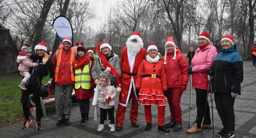 Mikołajkowy parkrun w Łowiczu (foto,film)