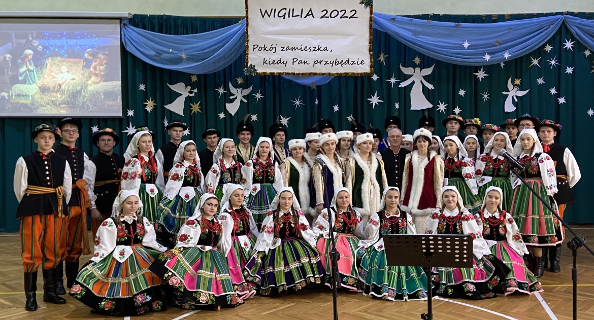 Wigilia na łowickim Blichu (foto)