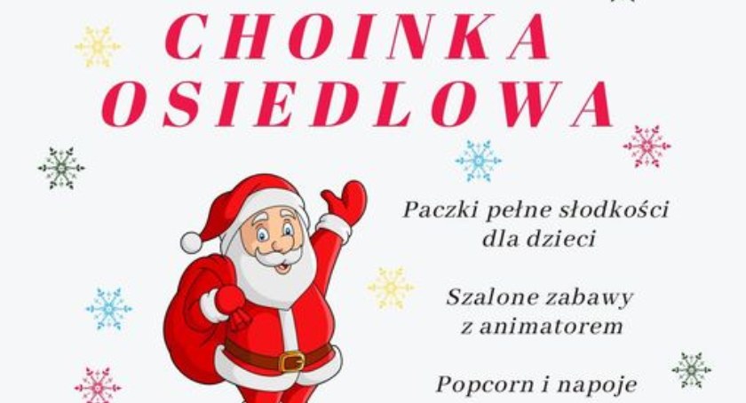 Zarząd Osiedla Kostka zaprasza na zabawę choinkową