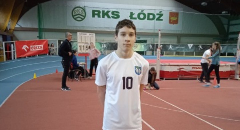 Ogromny sukces 15-letniego łowiczanina w biegu na 60m!