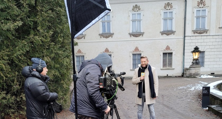 Ekipa Dzień Dobry TVN w Nieborowie