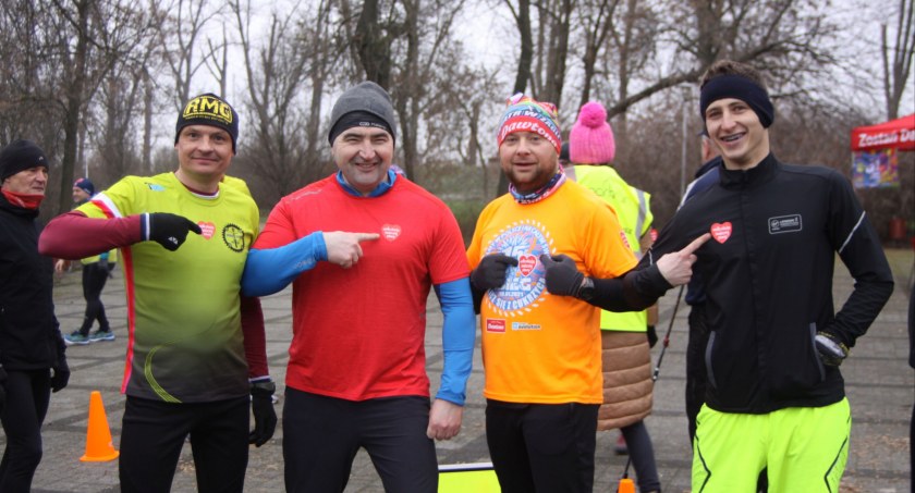 Parkrun z WOŚP w Łowiczu (foto, film)
