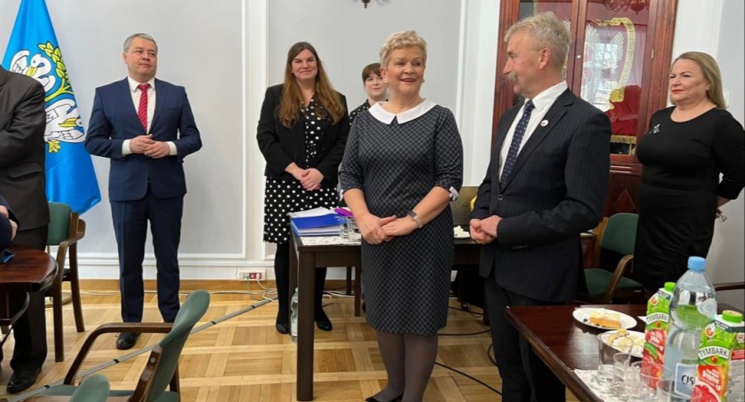 Uroczyste pożegnanie Jadwigi Kardjalik, wieloletniej pracownicy Urzędu Miasta