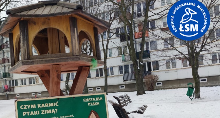 ŁSM rozdaje karmę dla ptaków. Dokarmiajmy je odpowiedzialnie