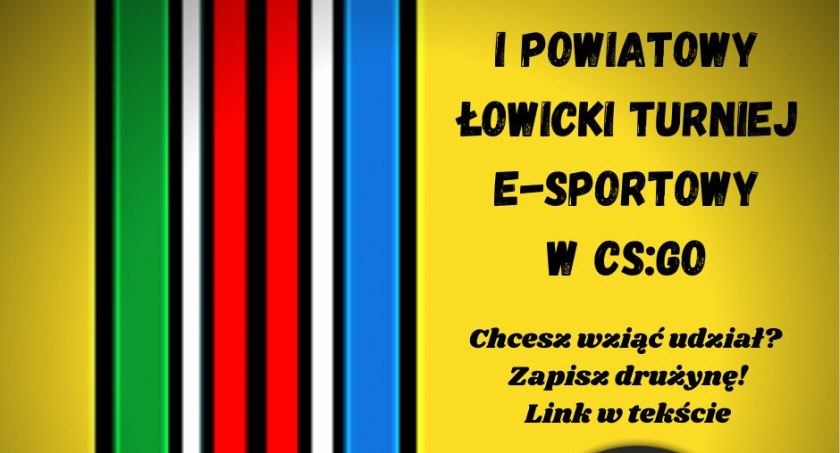Trwają zapisy na I Powiatowy Łowicki Turniej E-sportowy w CS:GO