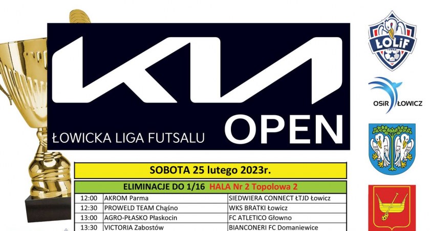 Futsal. Powalczą o Puchar Burmistrza Miasta Łowicza