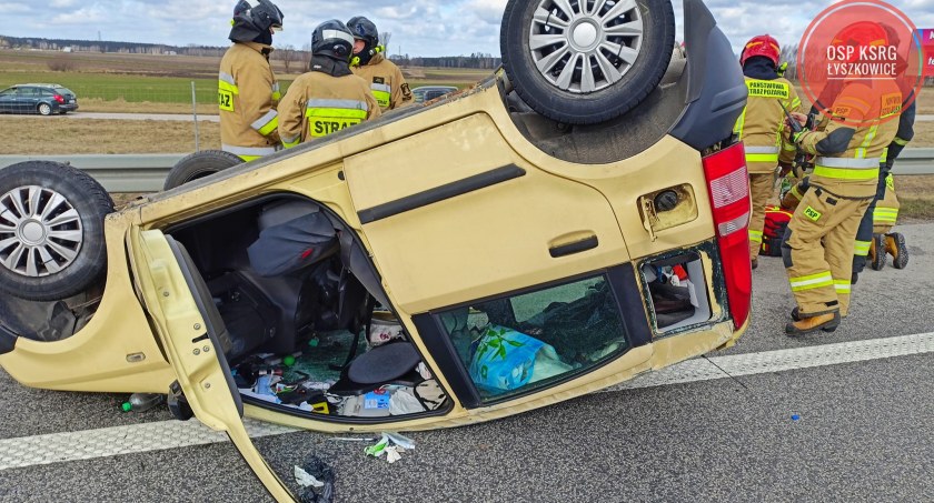 Wypadek na A2! Ruch w stronę Poznania utrudniony! - AKTUALIZACJA