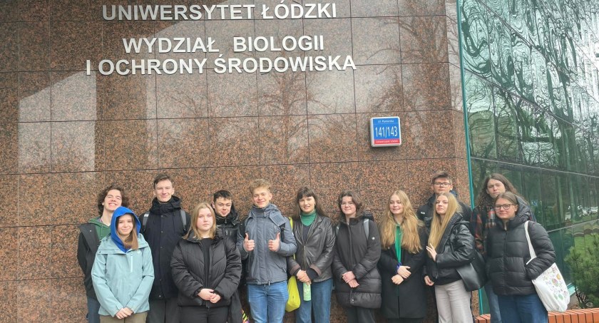Kolejny wyjazd na Uniwersytet Łódzki klas biologicznych z pijarskiej