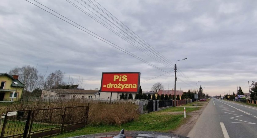 PiS=drożyzna. Kampania wyborcza w Łowiczu rozpoczęła się!