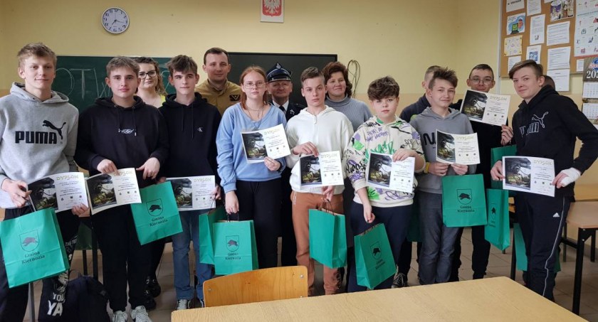 Wychowankowie MOS Kiernozia wzięli udział w konkursie pożarniczym (foto)