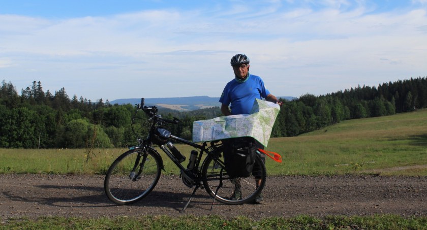 Adam Szymański o rowerowej wyprawie dookoła Polski (foto)