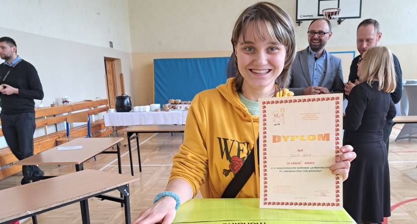 Julia Gala najlepsza w konkursie na dekorację stołu wielkanocnego