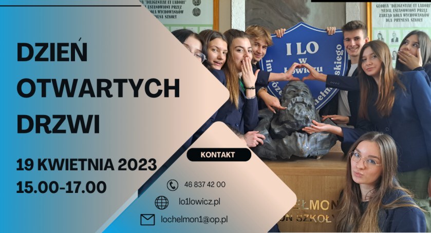 Dzień Otwartych Drzwi w I LO – 19 kwietnia 2023 r.