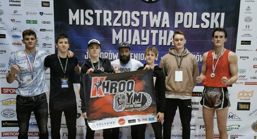 Cztery medale zawodników Khroo Gym Łowicz na mistrzostwach Polskich muay thai