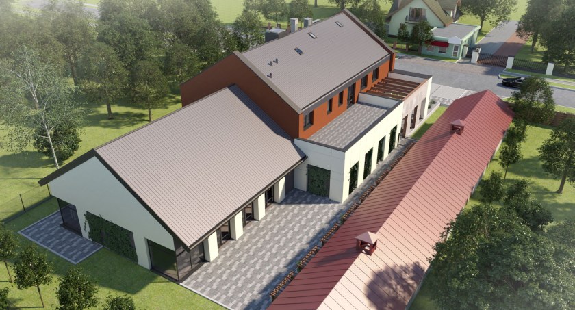 W Nieborowie powstanie Centrum Animacji i Kultury za prawie 7 milionów złotych. Zobacz wizualizacje