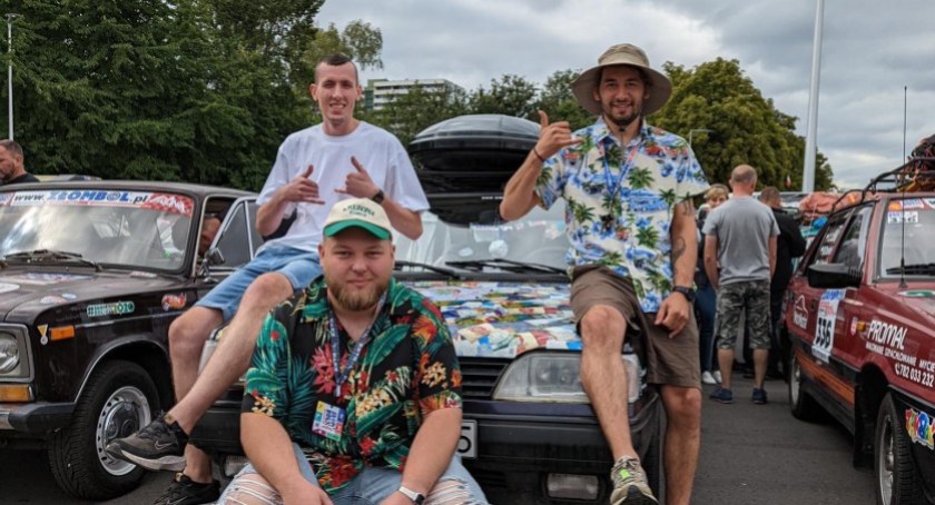 Złombol 2023. Chłopaki z BDR Crew uzbierali już prawie 1,4 tys. złotych dla domów dziecka