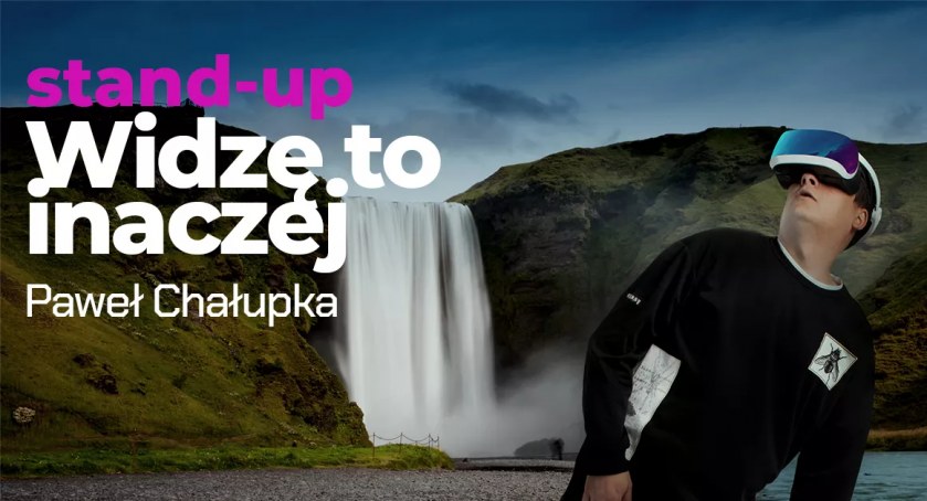 Stand-uper Paweł Chałupka wystąpi w Łowiczu