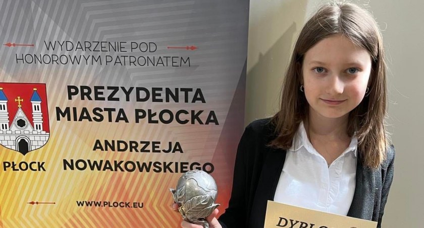 Uczennica łowickiej Dwójki z nagrodą w ogólnopolskim konkursie (foto, film)