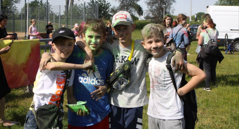 Holi Święto Kolorów w Łowiczu (foto, film)