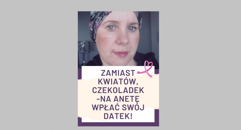 Nauczyciele nie chcą kwiatów ani czekoladek, proszą o wsparcie chorej koleżanki