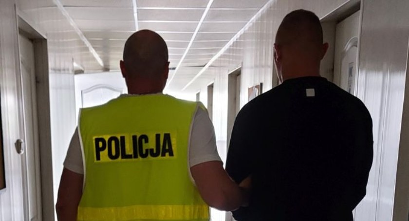 Złodziej paliwa w rękach policji