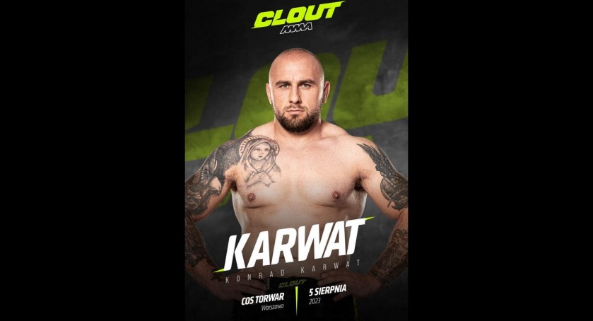 Konrad Karwat w CLOUT MMA. Były strongman zmienił federację, ale to nie koniec zmian w życiu 26-latka