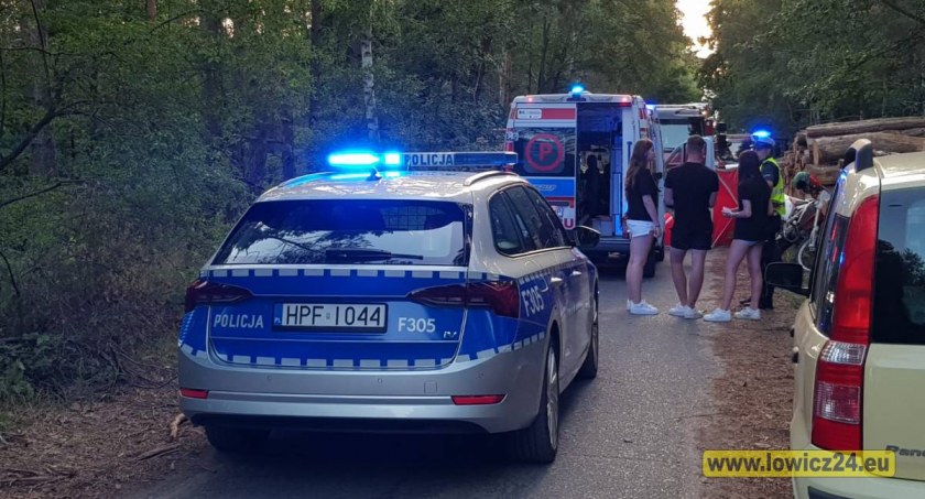 Wypadek śmiertelny z udziałem motocyklistów! Lądował LPR! (foto) AKTUALIZACJA!