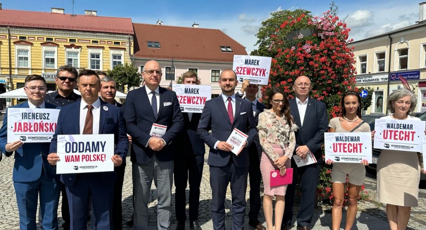 Były burmistrz Łowicza wystartuje w wyborach do Sejmu z list Konfederacji