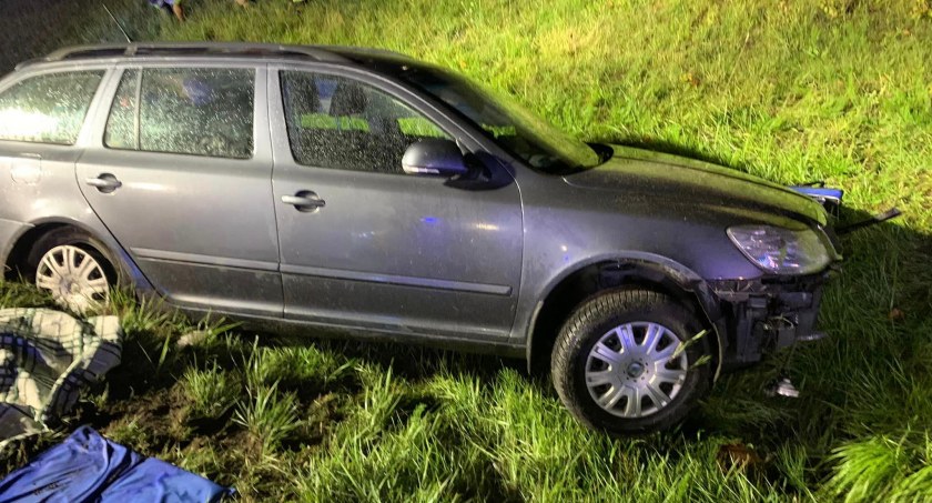 Kompina. Wypadek z udziałem ciężarówki i auta osobowego, cztery osoby ranne (foto)