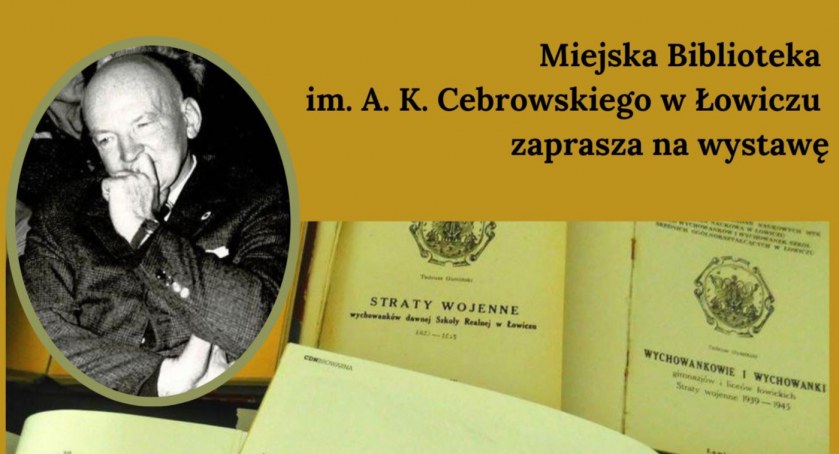 Biblioteka miejska zaprasza na wystawę poświęconą Tadeuszowi Gumińskiemu 