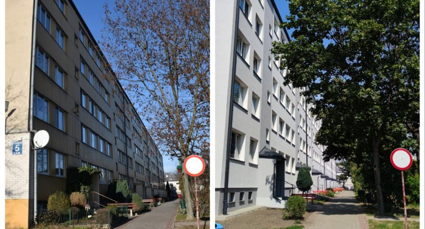Kolejny blok przy ul. Starzyńskiego zmienił się na plus (foto)