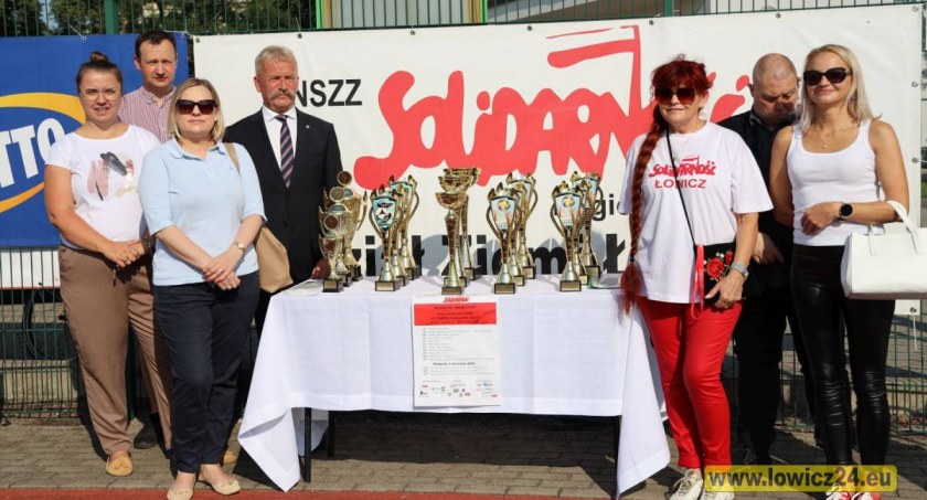 Łowicz. 43-lecie NSZZ Solidarność. Turniej zakładów pracy (foto, film)