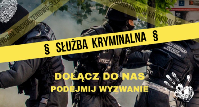 Łowicka policja szuka chętnych do pracy w służbie kryminalnej