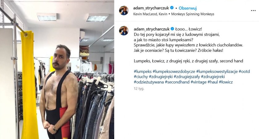 Influencer odwiedza lumpeksy w kraju i zagranicą. Jakie perełki znalazł w Łowiczu?