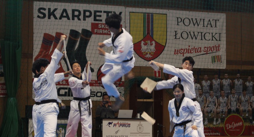 Łowicz. Kukkiwon Demo Team dali efektowny pokaz taekwondo (foto, film)