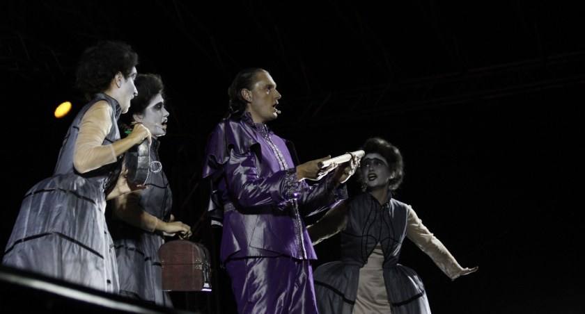 Nieborów. Plenerowa opera „Czarodziejski flet” przyciągnęła tłumy (foto, film)