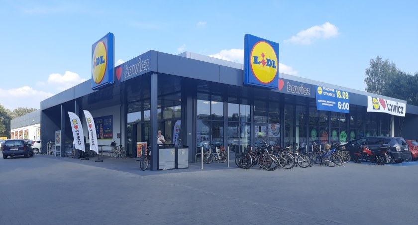 Lidl w Łowiczu otwarty po remoncie (foto)