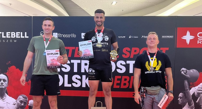 Mistrzostwa Polski w kettlebell liftingu 2023. Złoto dla Aymena Bellelou! (foto)