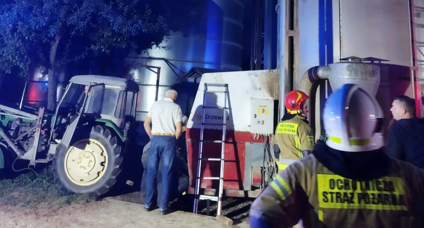Sześć zastępów straży interweniowało w gminie Bielawy