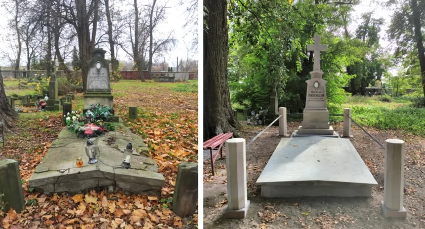 Dzięki darczyńcom kolejny zabytkowy nagrobek został odnowiony (foto)