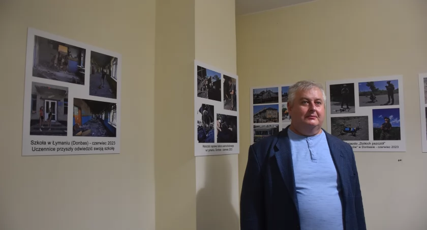 „Ukraina, dążenie do wolności”, czyli wystawa fotografii Radosława Taflińskiego (foto,film)