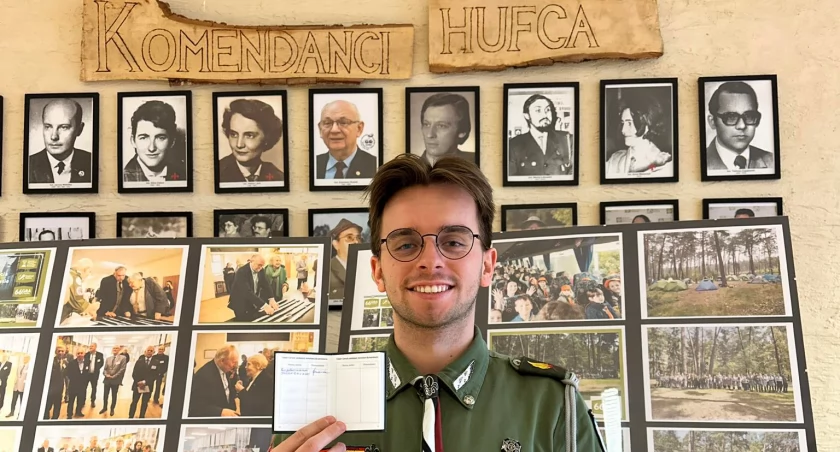 Szymon Szaleniec przykładem, że harcerstwo to ciągły rozwój