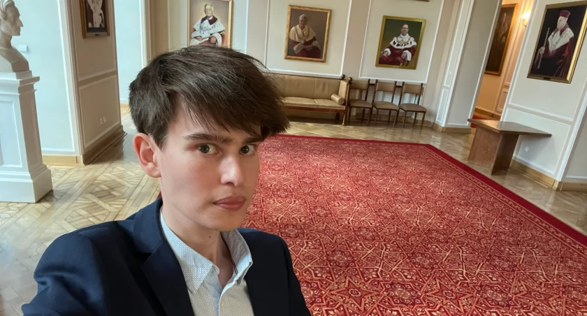 Oskar Szafarowicz ukarany przez uczelnię. Groziło mu wydalenie ze studiów
