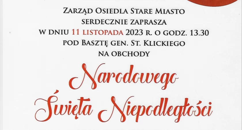 Łowicz. Osiedle Stare Miasto zaprasza na obchody Święta Niepodległości