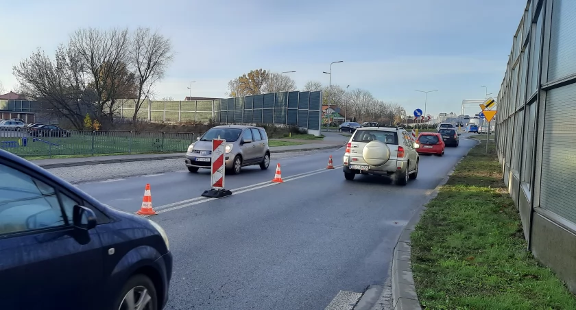 Łowicz. Remont na rondzie na DK nr 70, utrudnienia w ruchu