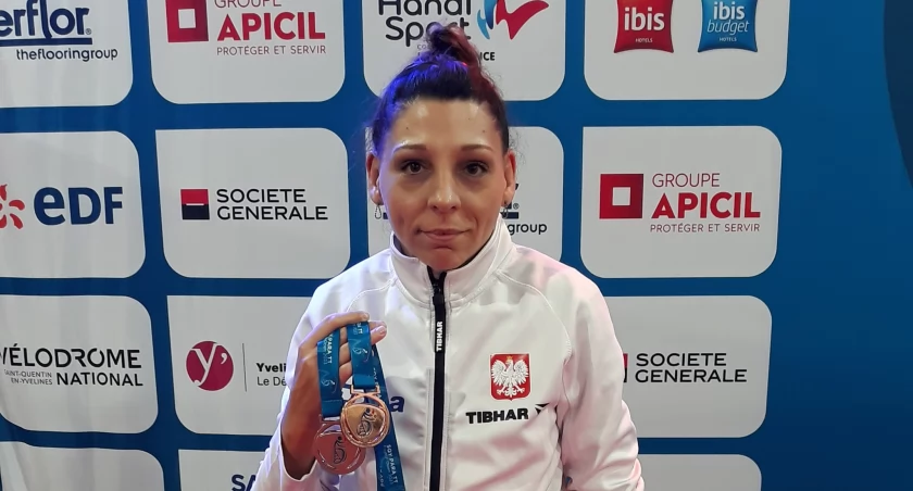 Dwa medale Katarzyny Marszał podczas ITTF Fa40 SQY French Para Open 2023