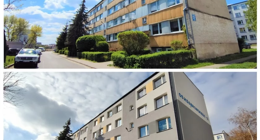 Docieplono kolejny blok w zasobach ŁSM (foto)