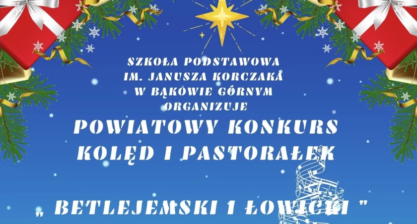 Powiatowy konkurs kolęd i pastorałek w Bąkowie Górnym
