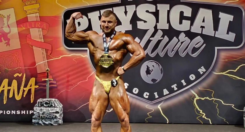 Łowiczanin Patryk Pająk – mistrzem PCA Worlds Championships w kulturystyce